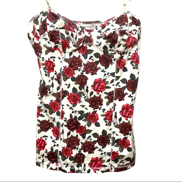 ARITZIA TALULA CORSET FLORAL TANK /M - Picture 2 of 5